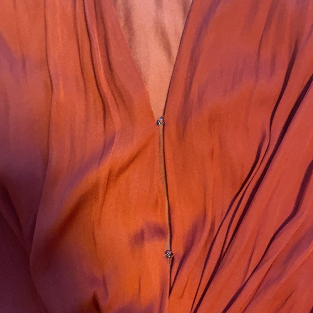 Brick Red Free People Plunge Bodysuit - Picture 6 of 8